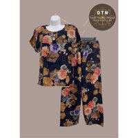 Bộ lanh hoa trung niên cao tuổi mùa hè mới nhất