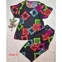 Bộ lanh lửng mặc nhà from to