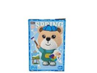 Bộ lắp gắp mô hình gấu họa sĩ