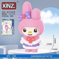 Bộ lắp gắp mô hình Melody (55cm) 14017 chi tiết