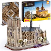Bộ lắp ghép 3D CubicFun National Geographic Notre Dame de Paris Architecture