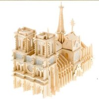 Bộ lắp ghép 3D Nhà thờ Đức Bà Paris