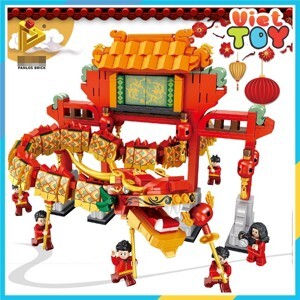 Bộ lắp ghép Build & Play Toys House 7701 (92 chi tiết)