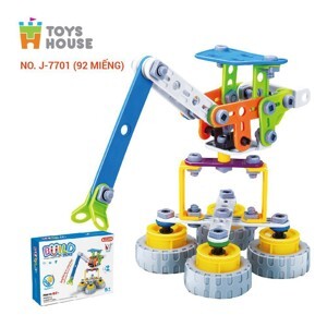 Bộ lắp ghép Build & Play Toys House 7701 (92 chi tiết)