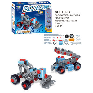 Bộ lắp ghép Diy Models Toys House TLH14