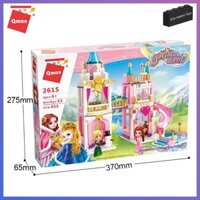 Bộ Lắp Ghép Đồ Chơi Lego Cho Bé Gái Từ 6 Tuổi Qman 405 Mảnh Ghép -  Ngôi Nhà Ngắm Cảnh 2615