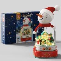 Bộ lắp ghép Lego Ngôi nhà giáng sinh noel - Sembo
