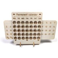 Bộ lắp ghép lịch vĩnh cửu đồ chơi STEM (Bộ)