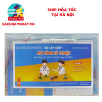 Bộ lắp ghép Mô hình Kĩ thuật QR: Gồm Mô hình máy phát điện gió, Xe điện chạy bằng pin, Điện mặt trời