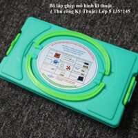 Bộ lắp ghép mô hình kỹ thuật, thủ công kỹ thuật Mạch điện đơn giản lớp 5 chương trình mới