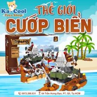 BỘ LẮP GHÉP THẾ GIỚI CƯỚP BIỂN AUSINI 253 MẢNH GHÉP