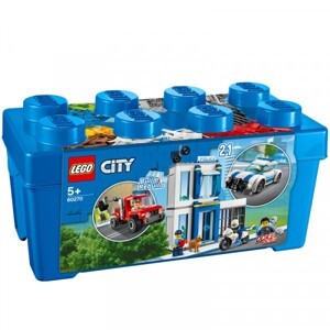 Bộ lắp ghép Thùng gạch cảnh sát Lego City 60270
