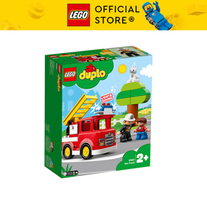 Bộ lắp ghép Xe cứu hỏa Lego Duplo 10901