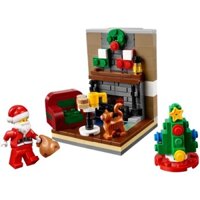 Bộ lắp ráp 40125 LEGO Santa Visit - Chuyến viếng thăm của Santa