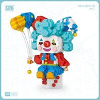 Bộ lắp ráp Bé Làm Xiếc - Đồ chơi xếp hình 3D LOZ Nanoblock