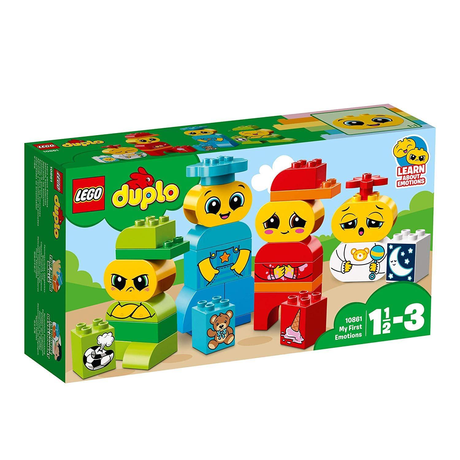 Bộ lắp ráp Bộ cảm xúc đầu tiên của bé Lego Duplo 10861