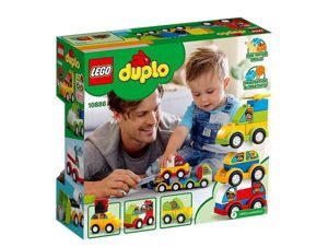 Bộ lắp ráp Bộ xe hơi đầu tiên của bé Lego Duplo 10886