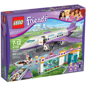 Bộ lắp ráp Chuyến bay khám phá thành phố Heartlake Lego Friends 41343