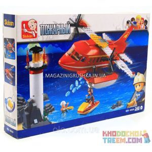 Bộ Láp Ráp Đội Trực Thăng Cứu Hỏa Sluban M38-B0629