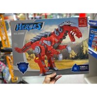 Bộ Lắp ráp khủng long Robot anh hùng-25860