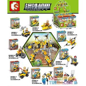 Bộ lắp ráp kiểu lego Sembo –Mô hình robot 603061