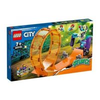 BỘ LẮP RÁP LEGO CITY 60338 VÒNG ĐUA MÁY ĐẬP KING KONG