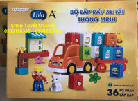 Bộ lắp ráp lego xe tải thông minh quà tặng Enfa