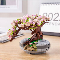 Bộ lắp ráp LOZ mini mô hình Cây hoa Anh Đào - 1661