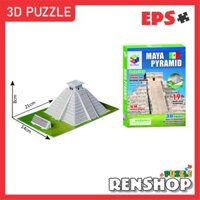 Bộ lắp ráp mô hình 3D Kim Tự Tháp Maya - MAYA PYRAMID - B668-5 - RenShop