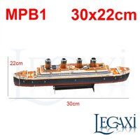 Bộ Lắp Ráp Mô Hình Giấy 3D Con Tàu