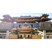 BỘ LẮP RÁP MÔ HÌNH GIẤY 3D NGỌ MÔN - HOÀNG THÀNH HUẾ 179 MẢNH GHÉP