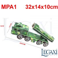 Bộ Lắp Ráp Mô Hình Giấy 3D Xe Tải