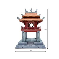 BỘ LẮP RÁP MÔ HÌNH GIẤY 3D KHUÊ VĂN CÁC HÀ NỘI