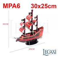 Bộ Lắp Ráp Mô Hình Giấy 3D Thuyền Buồm