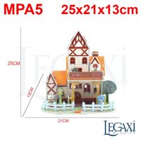 Bộ Lắp Ráp Mô Hình Giấy 3D Ngôi Nhà