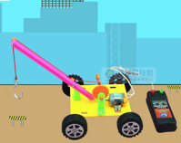 Bộ lắp ráp mô hình xe cẩu điều khiển từ xa