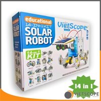 Bộ lắp ráp năng lượng mặt trời - Đồ chơi robot sáng tạo 14 in 1