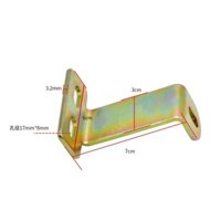 Bộ lắp ráp quạt điều hòa không khí ô tô, lưới làm mát, giá đỡ cố định, sửa đổi, thép đúc dày BL6K