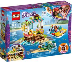 Bộ lắp ráp Trạm giải cứu rùa biển Lego Friend 41376