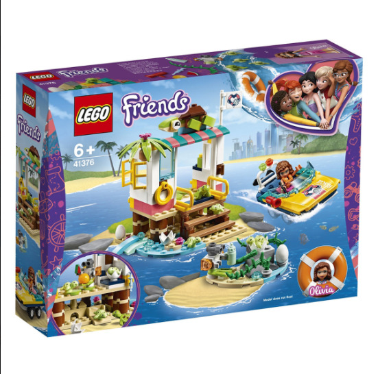 Bộ lắp ráp Trạm giải cứu rùa biển Lego Friend 41376