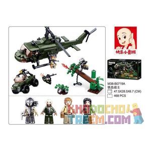Bộ lắp ráp trực thăng Sluban 0719A
