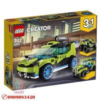 Bộ Lắp Ráp Xe Đua Động Cơ Tên Lửa LEGO CREATOR 31074 (241 chi tiết)