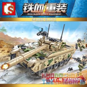 Bộ lắp ráp xe tăng quân sự – Sembo 105562