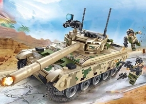 Bộ lắp ráp xe tăng quân sự – Sembo 105562