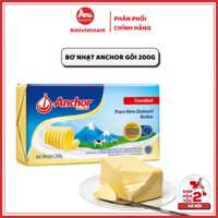 Bơ Lạt Anchor 200gr Nhập Khẩu New Zealand - Bơ Nhạt Anchor