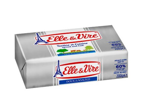 Bơ lạt Elle & Vire gói 200g