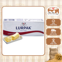 Bơ Lạt Lurpak (Lurpak Unsalted Butter) - Vị Bơ Tươi Nguyên Chất, Chất Lượng Tuyệt Hảo (500g)