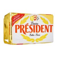 Bơ Lạt Pháp Président 80 % Chất Béo 200g