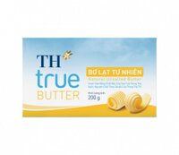 Bơ Lạt Tự Nhiên TH true BUTTER 200 g