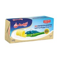 Bơ Lạt, Unsalted Pure New Zealand Butter (200g) - ANCHOR